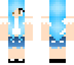 blue girl