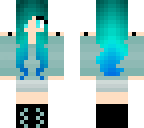 blue girl