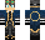blue steampunk boy
