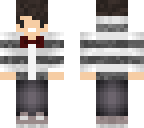 chibi boy with bowtie