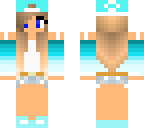 cute blue tomboy