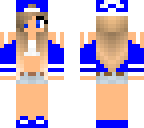 cute blue tomboy