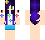 daisy indigo ombre skin