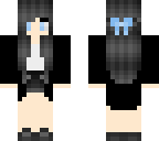 edited--blue emo girl