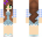 farmer girl blue