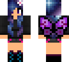 galaxy butterfly