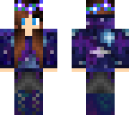 galaxy flower girl