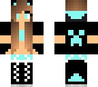 gamer girl blue rlsminecart 