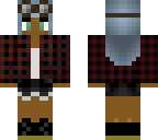 girl glasses flanel
