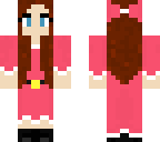 girl in pink dress