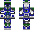 green and blue trooper
