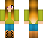 greengirl with headset