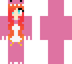 onsie with red and orange hair