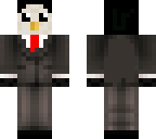 penguin in a suit