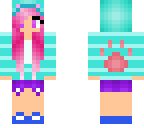 pink wolf girl