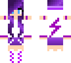 purple dj girl