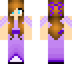 purple formal dress