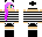 purple-haired panda girl updated 2