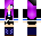 purple ldshadowlady black outfit