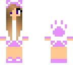 purple wolf girl