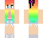 rainbow girl