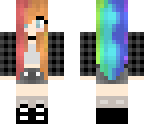 rainbow girl