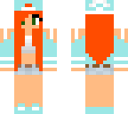sporty red head