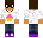 white shirt cupcake