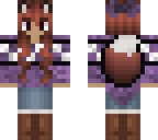 adorable winter fox girl
