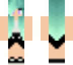 aqua and dress