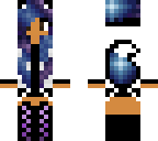 black galaxy skin