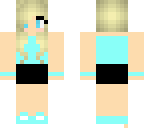 blue girl