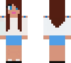 blue girl