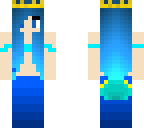 blue mermaid