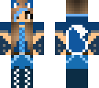 blue ninja cat
