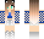 blue summer girl