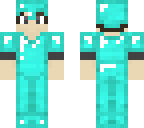 boy in diamond armour