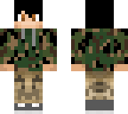 camo boy long hair