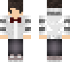 chibi boy with bowtie