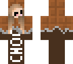 chocolate girl in blond