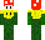 corn holding mushroom