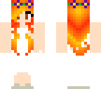 cute flame wedding girl