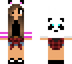 cute panda in style