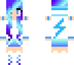 edted logical blue hair girl