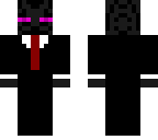 enderman in  a suit