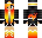 fire whale girl