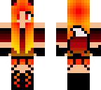 fire wolf girl