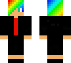 fixed rainbow hair fancy boy