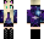 galaxy cat girl