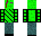 green blood monster